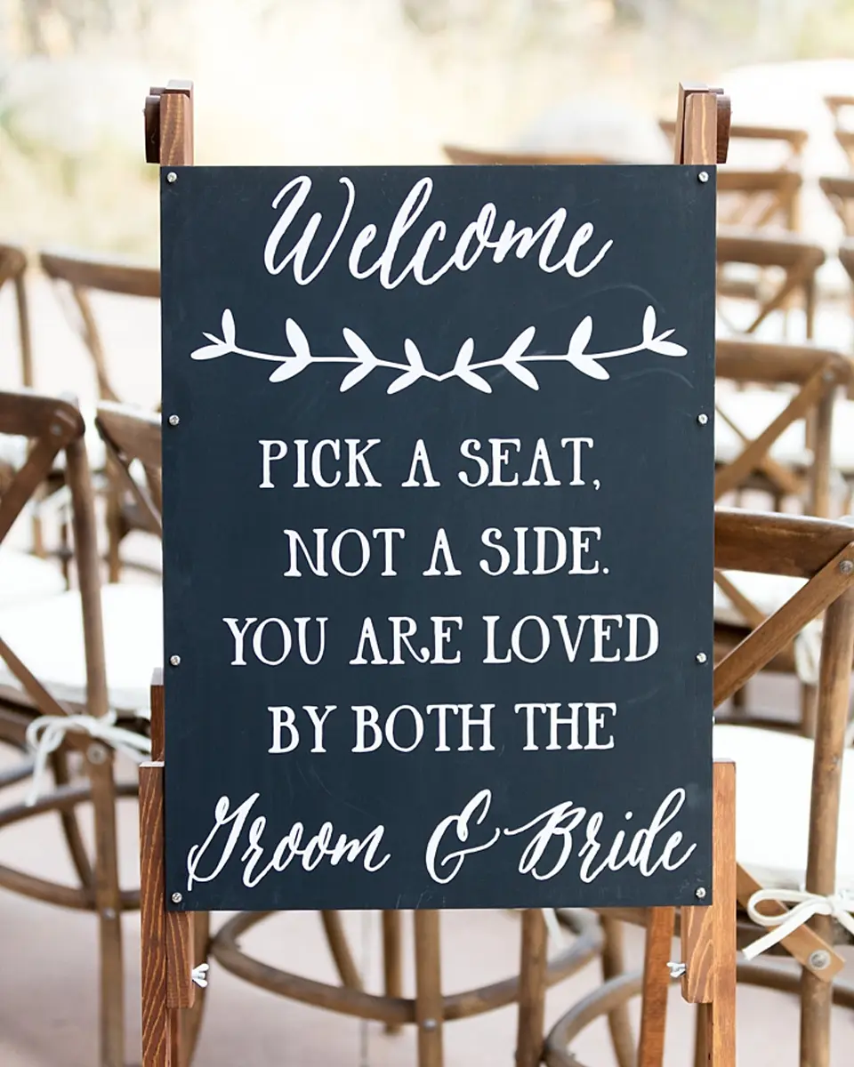 Clock Barn sign romantic wedding ideas blog post