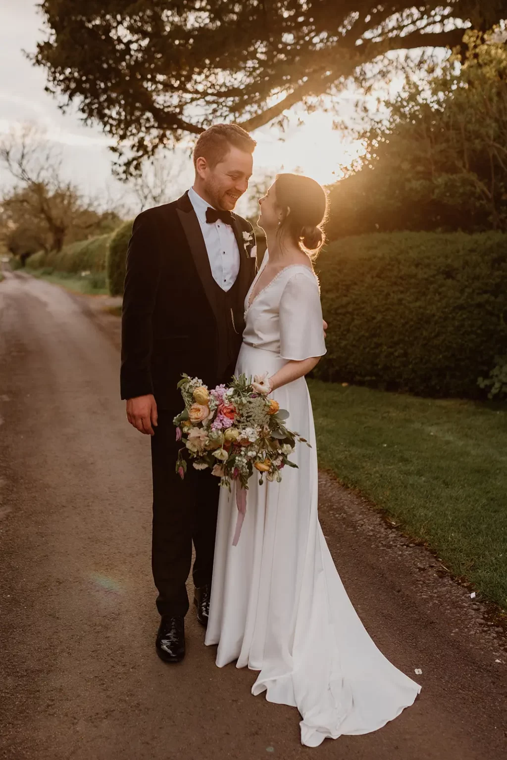 Clock Barn spring wedding