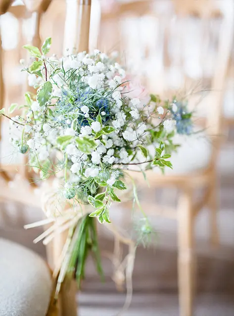 Clock Barn Hampshire summer wedding flowers rustic barn wedding