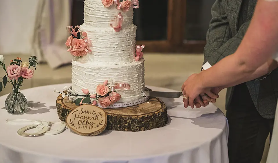 Clock Barn autumnal decorations nature wedding