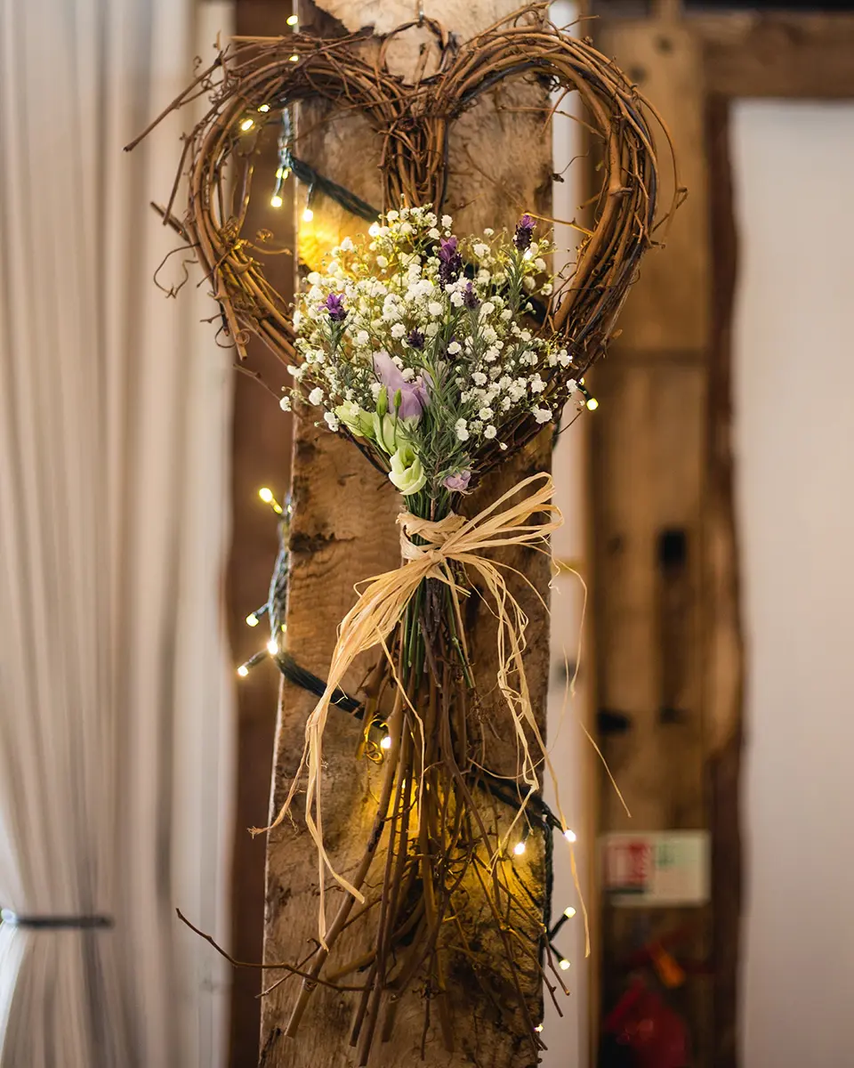 Clock Barn rustic wedding flowers wedding venues hampshire