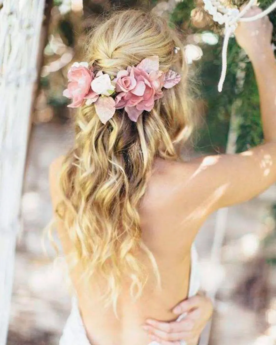 Clock Barn wedding hair romantic wedding ideas blog post